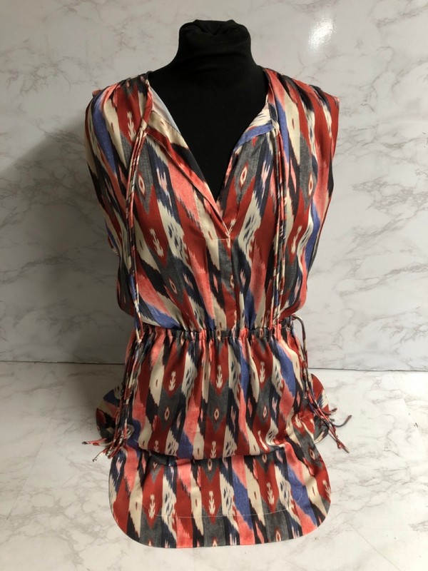 Lot 302  
            Nottingham SR5 - Delivery Only 

                
ISABEL MARANT ETOILE DRAWSTRING WAIST DRESS IN MULTICOLOR POLYESTER SIZE:EU/34 RR...