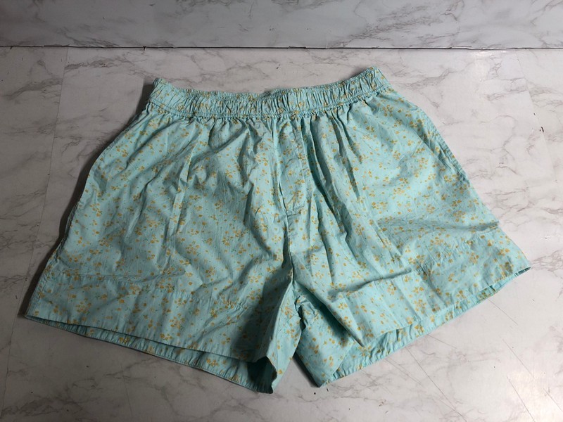 Lot 355  
            Nottingham SR5 - Delivery Only 

                
GANNI FLORAL PRINTED SHORTS IN BLUE COTTON SIZE:FR/40 RRP:£145