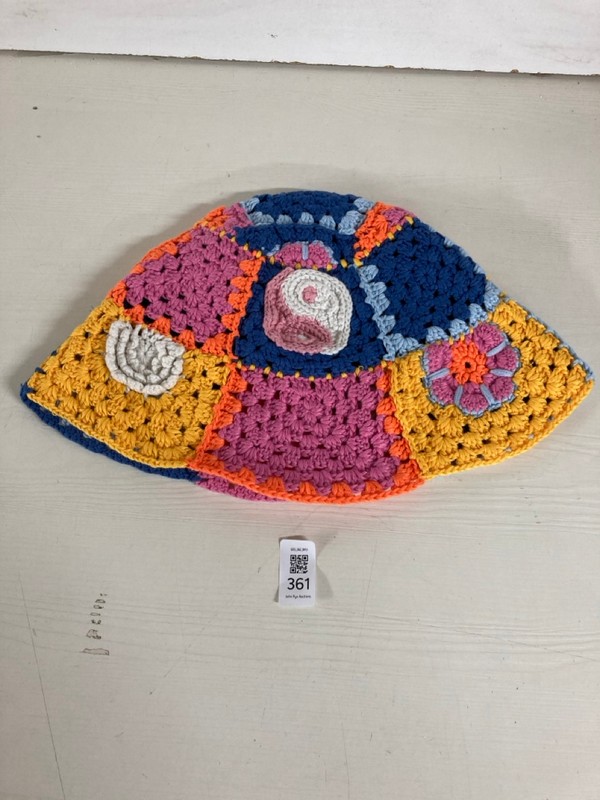 Lot 361  
            Nottingham SR5 - Delivery Only 

                
STAUD FLORAL CROCHET HAT IN MULTICOLOR POLYESTER ONE SIZE RRP:£220