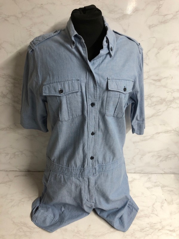 Lot 83  
            Nottingham SR5 - Delivery Only 

                
ISABEL MARANT ETOILE SHORT SLEEVE JUMPER IN BLUE COTTON SIZE:US/8 RRP:£250