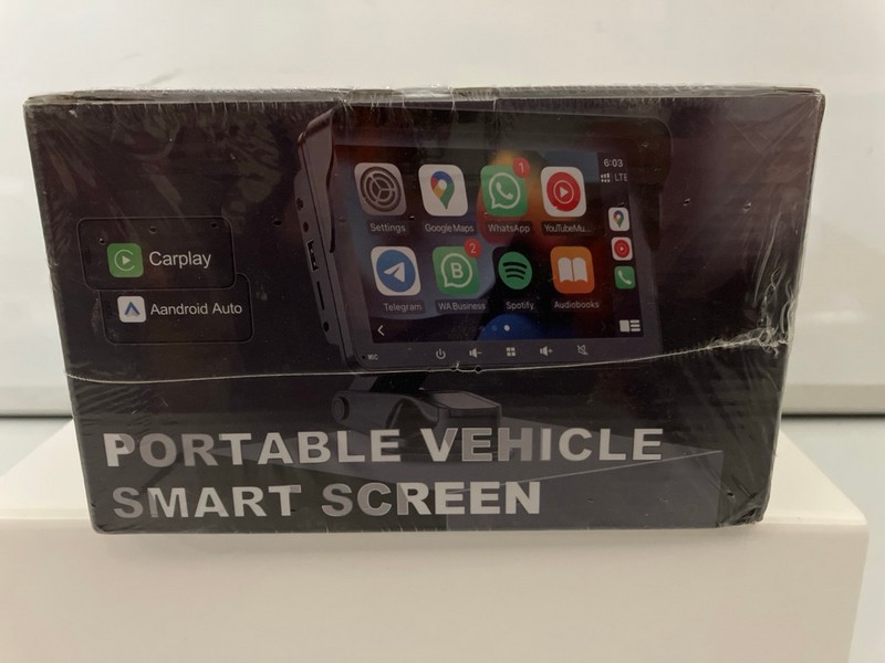 Lot 152  
            Nottingham SR7 - Delivery Only 

                
MSMV PORTABLE VEHICLE SMART SCREEN (SEALED)