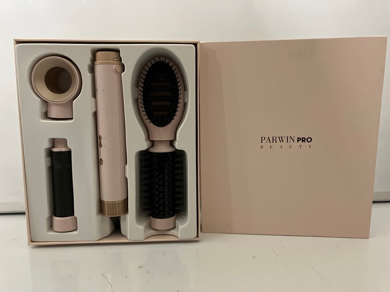 Lot 176  
            Nottingham SR7 - Delivery Only 

                
PARWIN PRO BEAUTY 5-IN-1 MAXAIR STYLER