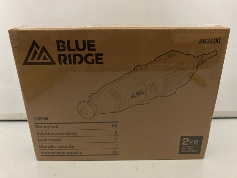 Lot 180  
            Nottingham SR7 - Delivery Only 

                
BLUE RIDGE BR3100 ROTARY TOOL (SEALED)