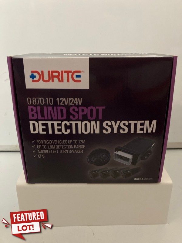 Lot 18  
            Nottingham SR7 - Delivery Only 

                
DURITE BLIND SPOT DETECTION SYSTEM 0-870-10 12/24V ORIGINAL RRP: £636.45