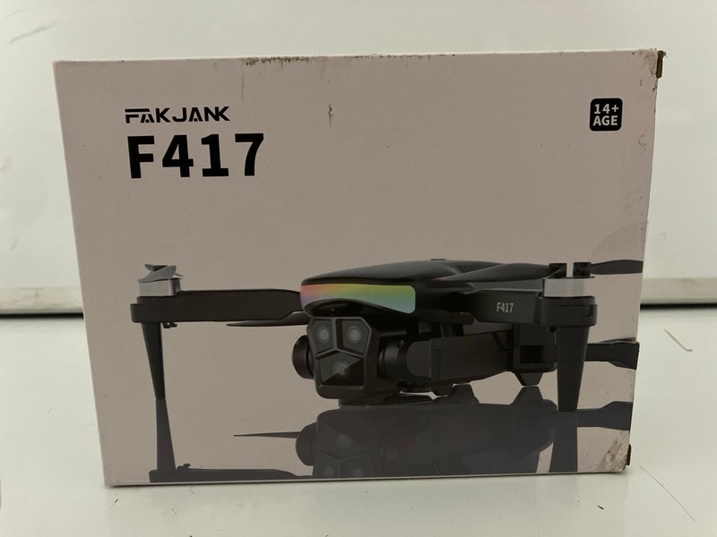 Lot 211  
            Nottingham SR7 - Delivery Only 

                
FATJANK F417 DRONE (WITH CONTROLLER AND CARRY CASE)