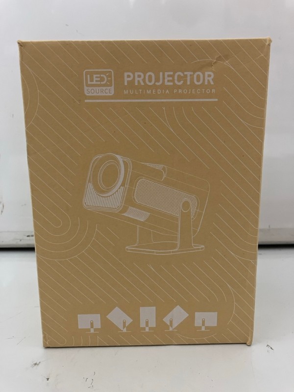 Lot 215  
            Nottingham SR7 - Delivery Only 

                
MULTIMEDIA PROJECTOR MODEL: HY320 MINI (WITH REMOTE)