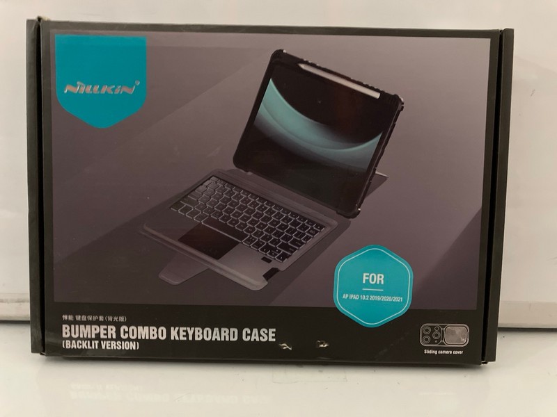 Lot 241  
            Nottingham SR7 - Delivery Only 

                
NILLKIN BUMPER COMBO KEYBOARD CASE FOR IPAD 10.2