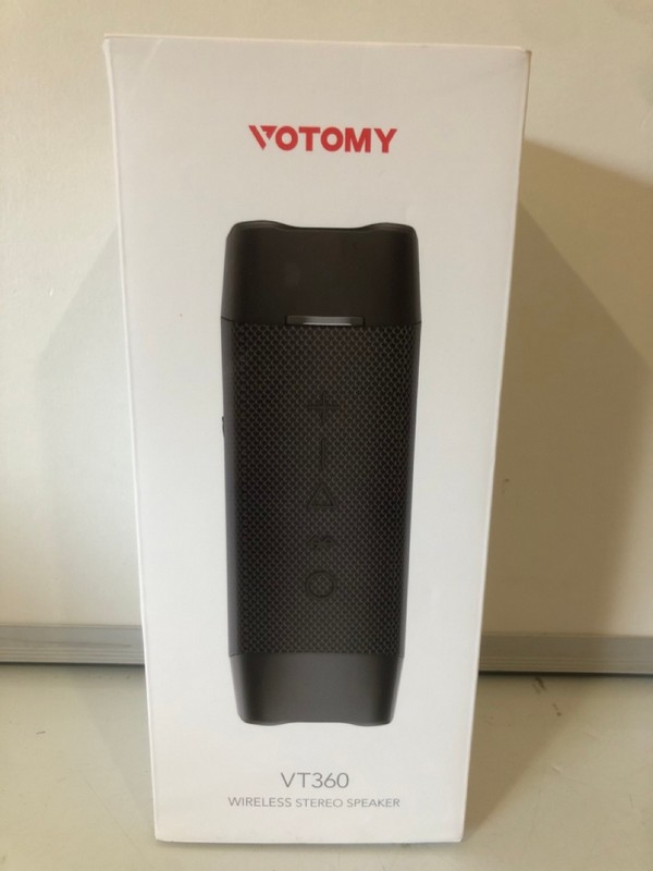 Lot 266  
            Nottingham SR7 - Delivery Only 

                
VOTOMY VT360 WIRELESS STEREO SPEAKER