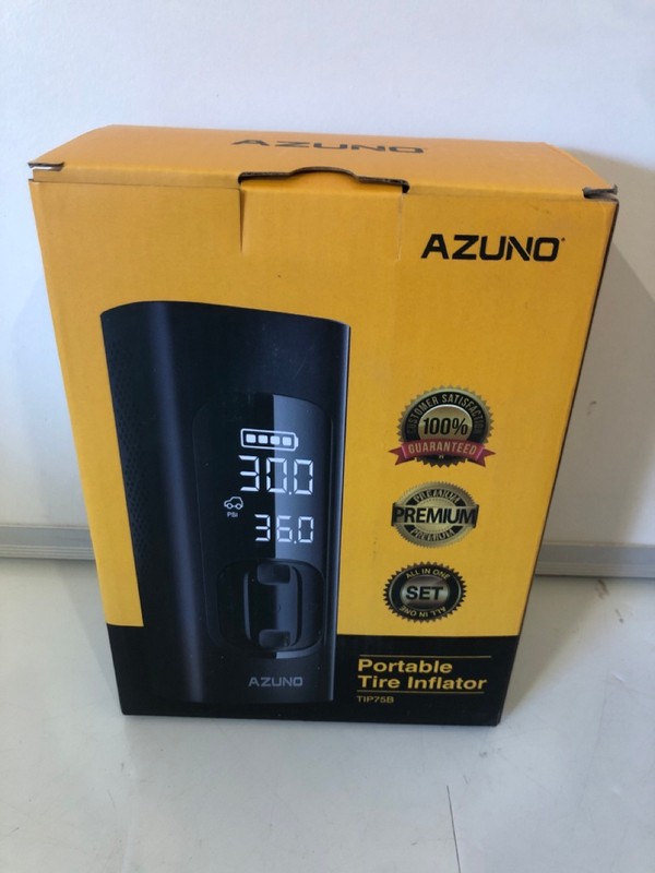 Lot 309  
            Nottingham SR7 - Delivery Only 

                
AZUNO PORTABLE TIRE INFLATOR