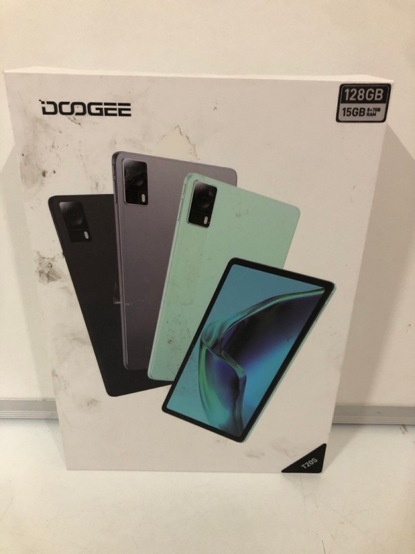 Lot 381  
            Nottingham SR7 - Delivery Only 

                
DOOGEE T20S 15GB TABLET