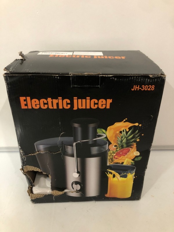 Lot 401  
            Nottingham SR7 - Delivery Only 

                
ELECTRIC JUICER MODEL: JH-3028