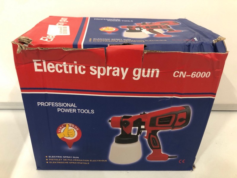 Lot 414  
            Nottingham SR7 - Delivery Only 

                
ELECTRIC SPRAY GUN MODEL: CN-6000
