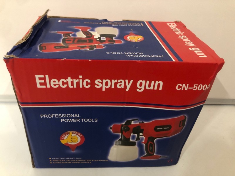 Lot 415  
            Nottingham SR7 - Delivery Only 

                
ELECTRIC SPRAY GUN MODEL: CN-6000