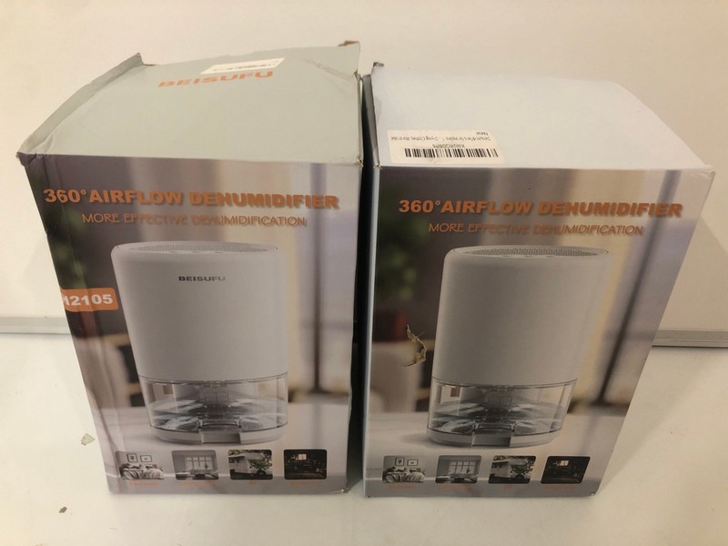 Lot 433  
            Nottingham SR7 - Delivery Only 

                
2 X BEISUFU AIRFLOW DEHUMIDIFIERS