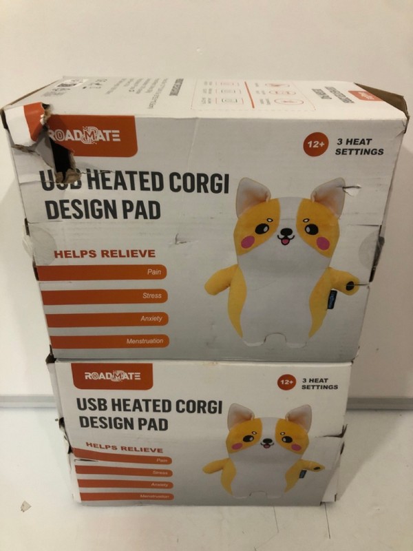 Lot 436  
            Nottingham SR7 - Delivery Only 

                
2 X ROADMATE USB HEATED CORGI PADS