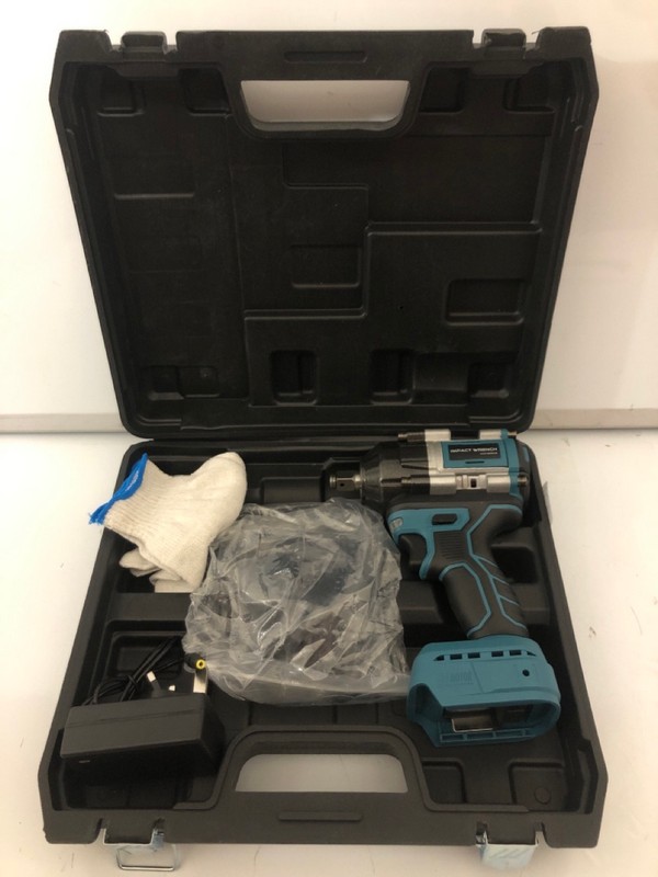 Lot 467  
            Nottingham SR7 - Delivery Only 

                
CORDLESS WRENCH 21V (WITH CHARGER AND CARRY CASE)