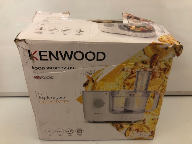 Lot 468  
            Nottingham SR7 - Delivery Only 

                
KENWOOD FOOD PROCESSOR