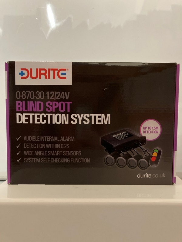 Lot 48  
            Nottingham SR7 - Delivery Only 

                
DURITE BLIND SPOT DETECTION SYSTEM 0-870-30 12/24V ORIGINAL RRP: £326.53