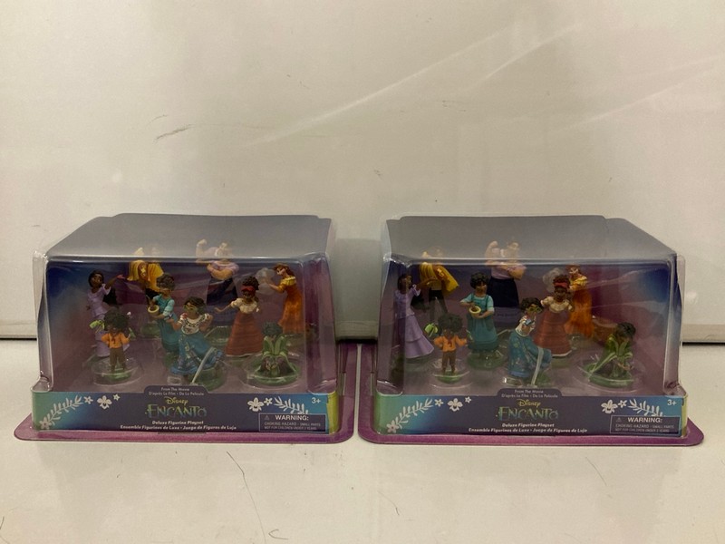 Lot 496  
            Nottingham SR7 - Delivery Only 

                
2 X DISNEY WISH DELUXE FIGURINE PLAYSETS (SEALED)