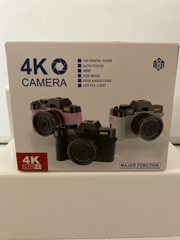 Lot 58  
            Nottingham SR7 - Delivery Only 

                
NBD S100 4K DIGITAL CAMERA