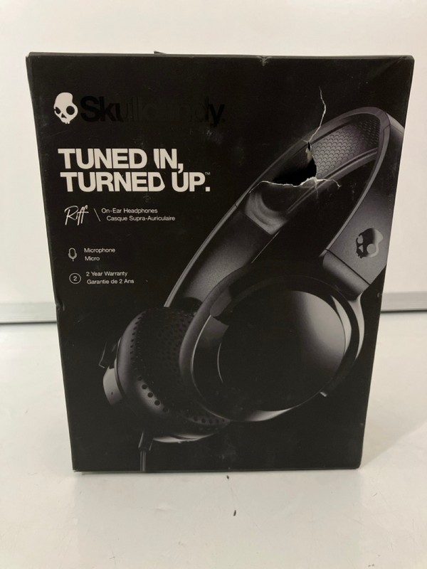 Lot 655  
            Nottingham SR7 - Delivery Only 

                
SKULLCANDY RIFF ON-EAR HEADPHONES