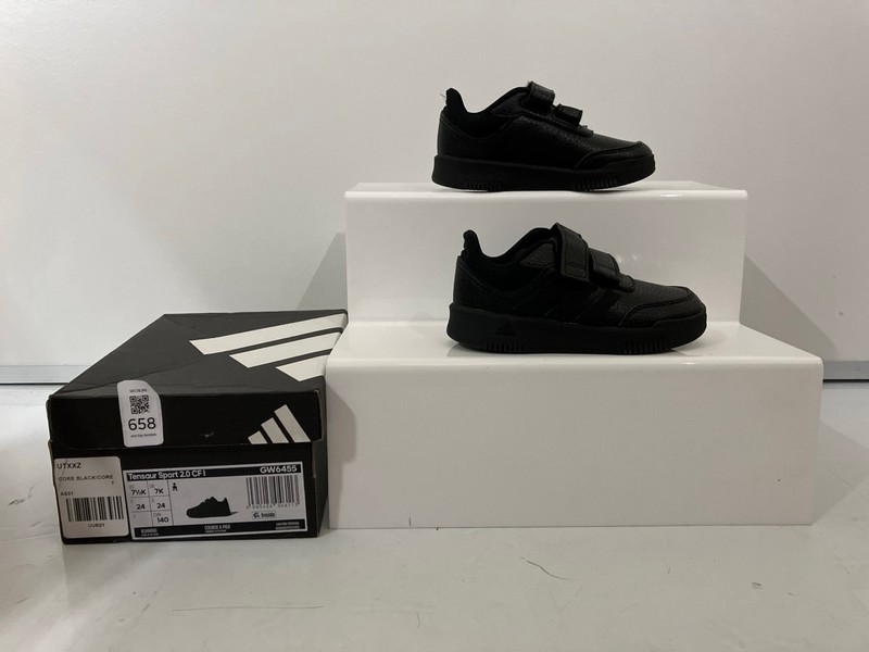 Lot 658  
            Nottingham SR7 - Delivery Only 

                
PAIR OF KIDS ADIDAS TENSAUR SPORT 2.0 TRAINERS SIZE: 7K