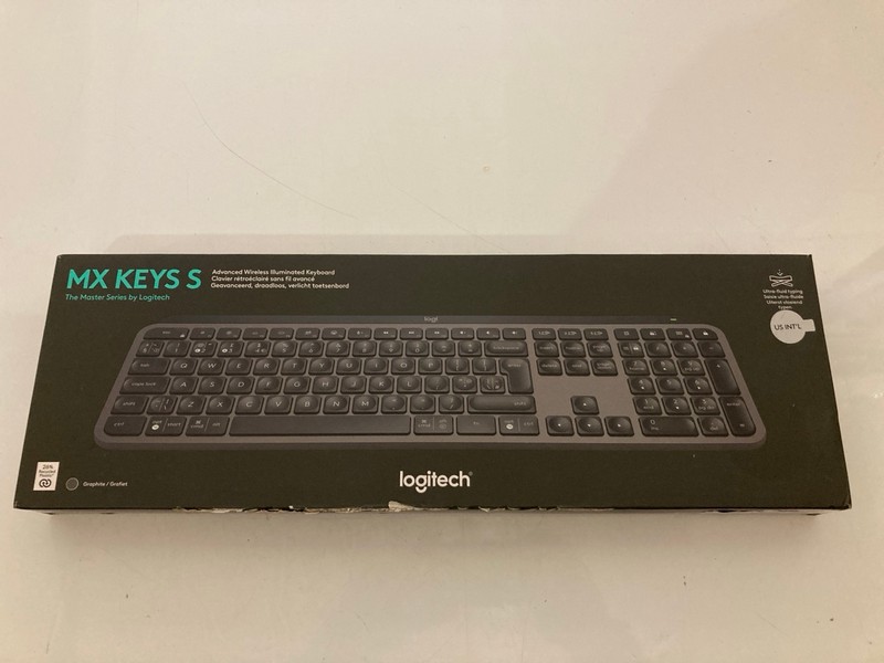Lot 683  
            Nottingham SR7 - Delivery Only 

                
LOGITECH MX KEYS S ADVANCED WIRELESS ILLUMINATED KEYBOARD