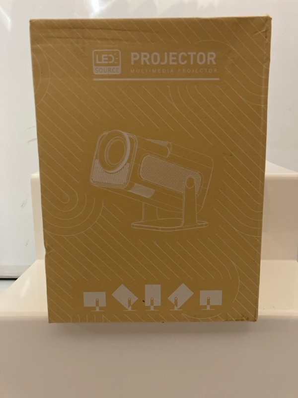 Lot 69  
            Nottingham SR7 - Delivery Only 

                
MULTIMEDIA PROJECTOR MODEL: HY320 MINI (WITH REMOTE)