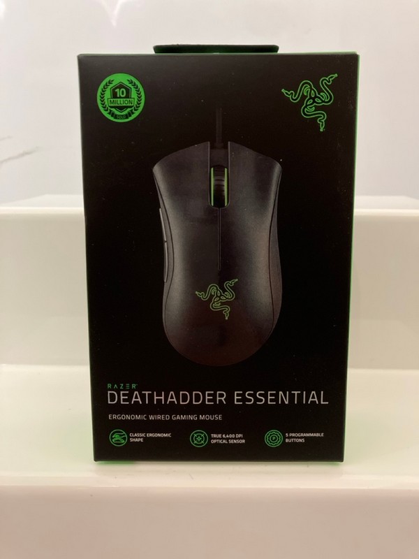 Lot 73  
            Nottingham SR7 - Delivery Only 

                
RAZER DEATHADDER ESSENTIAL GAMING MOUSE (SEALED)