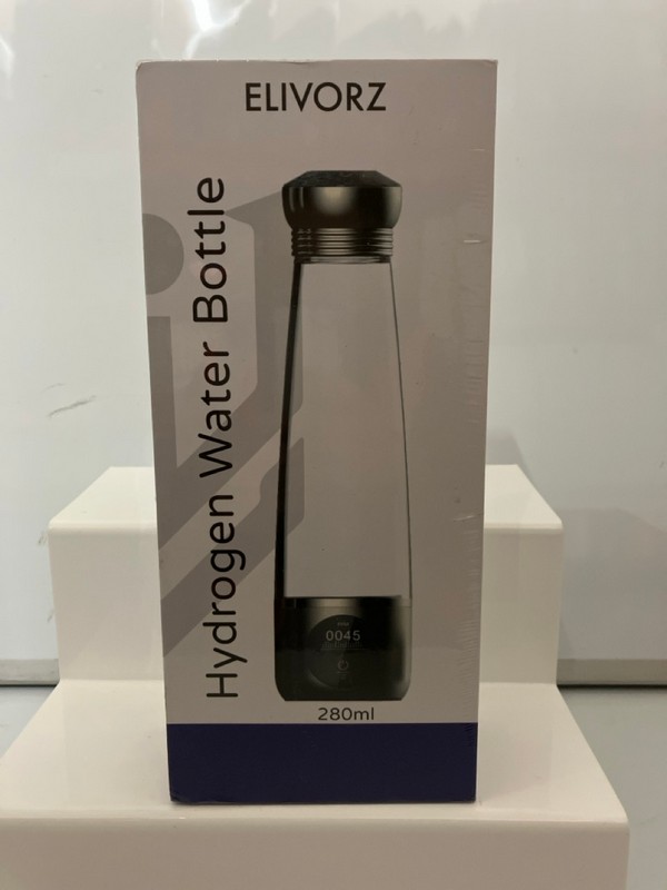 Lot 78  
            Nottingham SR7 - Delivery Only 

                
ELIVORZ HYDROGEN WATER BOTTLE (SEALED)