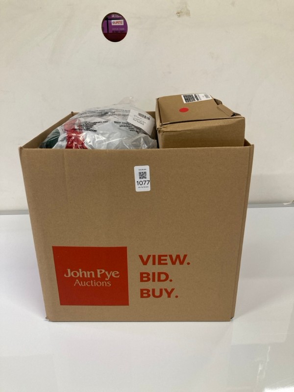 Lot 1077  
            Nottingham SR9 - Delivery Only 

                
BOX OF CLOTHING ITEMS IN VARIOUS SIZES AND DESIGNS