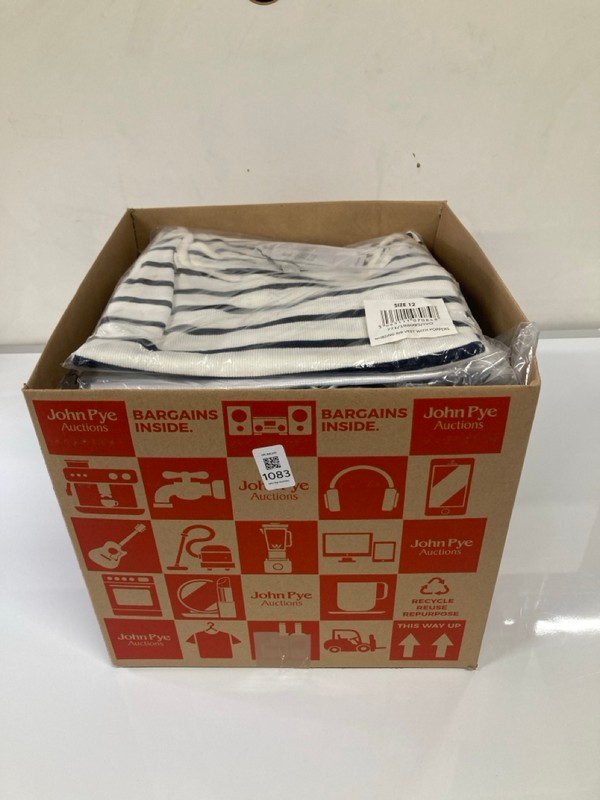 Lot 1083  
            Nottingham SR9 - Delivery Only 

                
BOX OF CLOTHING ITEMS IN VARIOUS SIZES AND DESIGNS