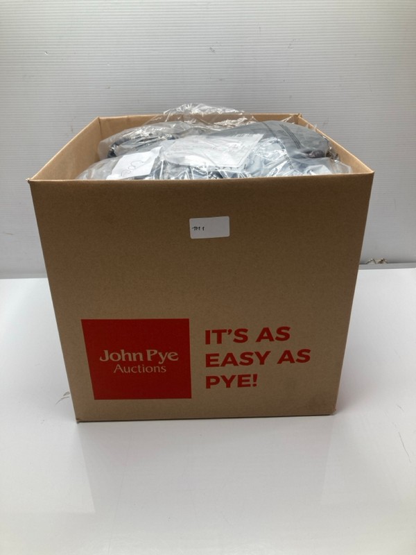 Lot 1111  
            Nottingham SR9 - Delivery Only 

                
BOX OF CLOTHING ITEMS IN VARIOUS SIZES AND DESIGNS