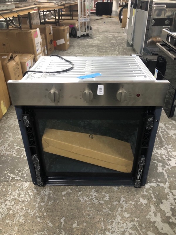 Lot 174  
            Nottingham SR1 - Delivery or Collection 

                
INDESIT BUILT-IN SINGLE OVEN MODEL: DFW5530IX UK