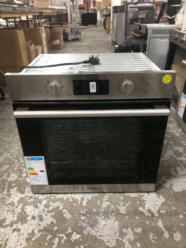 Lot 177  
            Nottingham SR1 - Delivery or Collection 

                
HOTPOINT BUILT-IN SINGLE OVEN MODEL: SA2 544 C IX