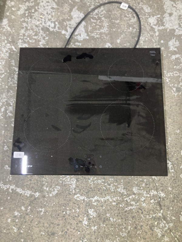 Lot 188  
            Nottingham SR1 - Delivery or Collection 

                
NEFF FOUR ZONE INDUCTION HOB MODEL: T36FBE1L0