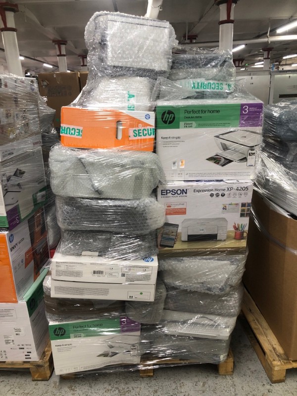 Lot 243  
            Nottingham SR1 - Delivery or Collection 

                
PALLET OF VARIOUS PRINTERS