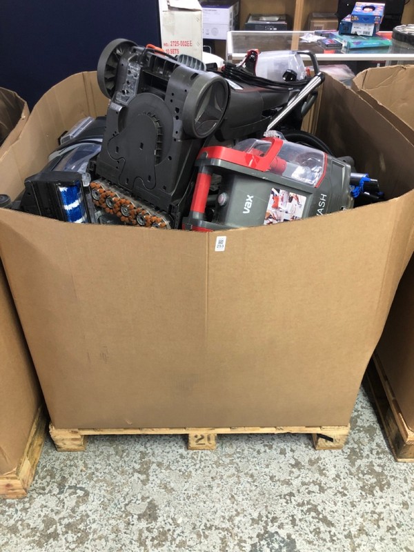 Lot 253  
            Nottingham SR1 - Delivery or Collection 

                
PALLET OF FLOORCARE APPLIANCES