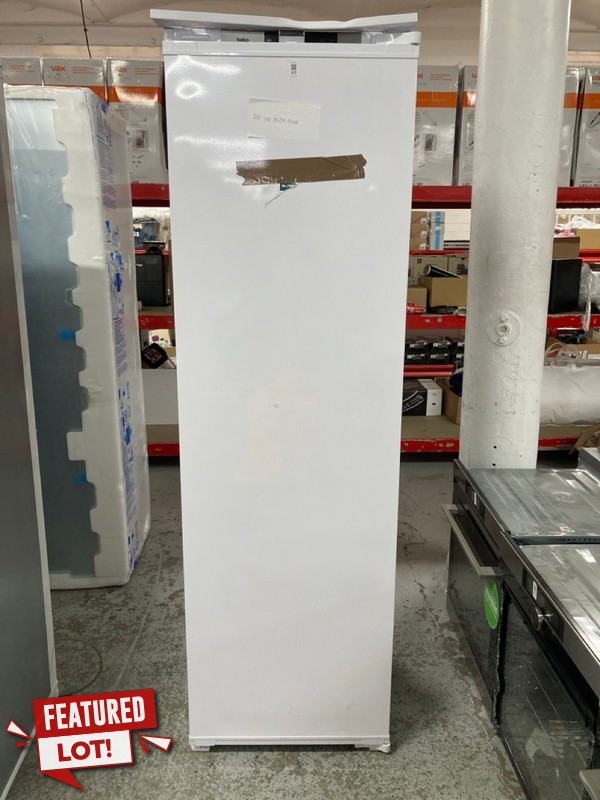 Lot 43  
            Nottingham SR1 - Delivery or Collection 

                
BEKO INTEGRATED TALL FREEZER MODEL: BFFD4577 - ORIGINAL RRP - £599.99