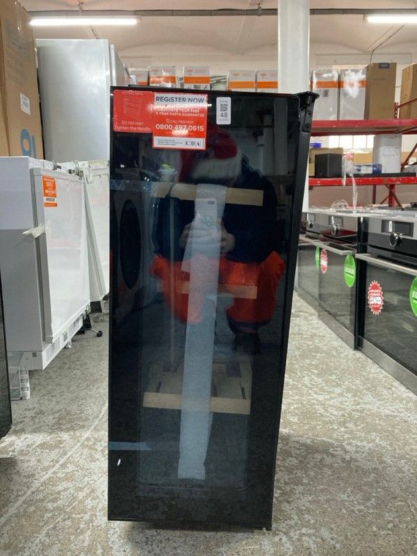 Lot 48  
            Nottingham SR1 - Delivery or Collection 

                
CDA WINE COOLER - MODEL. MWCC300BL - ORIGINAL RRP - £299.99