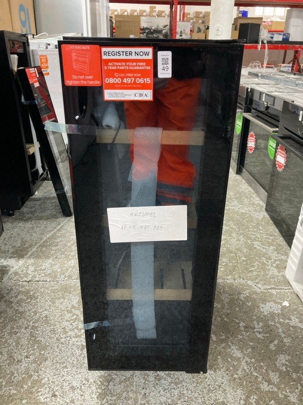 Lot 49  
            Nottingham SR1 - Delivery or Collection 

                
CDA WINE COOLER - MODEL. MWCC300BL - ORIGINAL RRP - £299.99