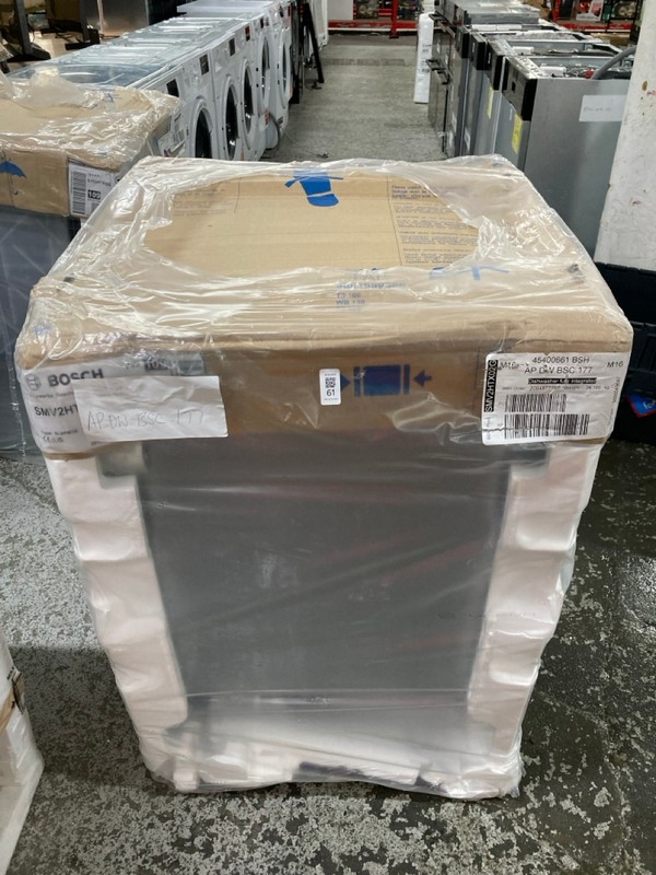 Lot 61  
            Nottingham SR1 - Delivery or Collection 

                
BOSCH INTEGRATED DISHWASHER - MODEL. SMV2HTX02G (SEALED) - ORIGINAL RRP - £429.99