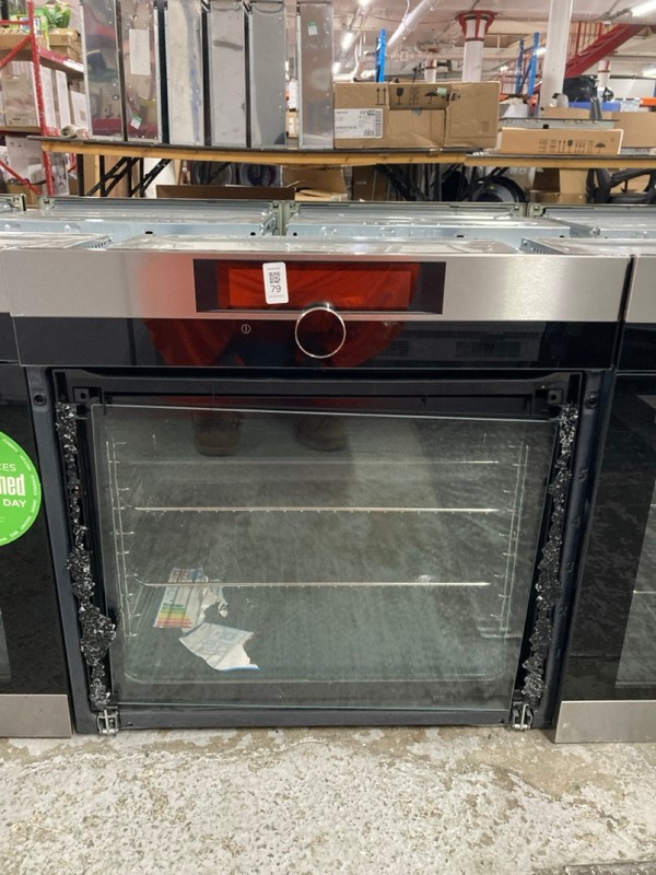 Lot 79  
            Nottingham SR1 - Delivery or Collection 

                
AEG BUILT-IN SINGLE OVEN - MODEL. BPK948330M - ORIGINAL RRP - £629.99