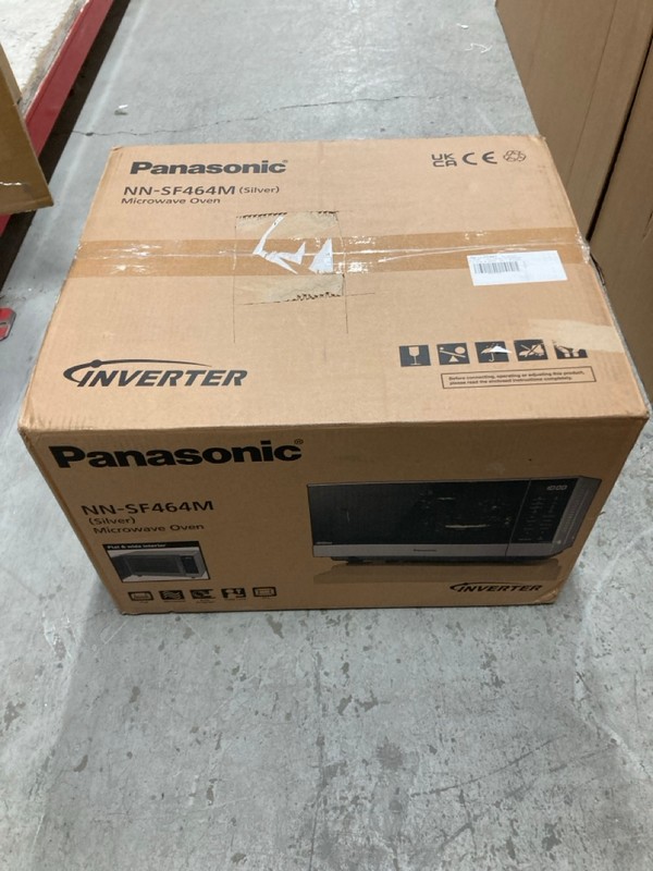 Lot 105  
            Nottingham SR8 - Delivery Or Collection 

                
PANASONIC NN-SF464M MICROWAVE OVEN