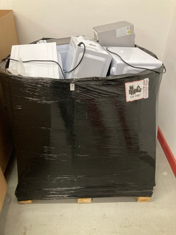 Lot 117  
            Nottingham SR8 - Collection Only 

                
PALLET OF MICROWAVES INC VARIOUS BRANDS - COLLECTION ONLY