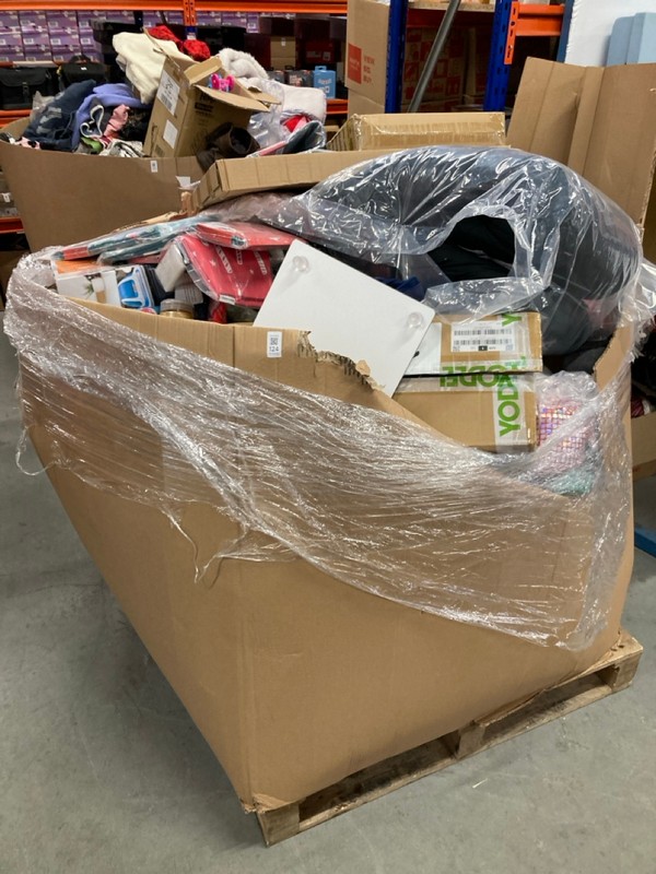 Lot 124  
            Nottingham SR8 - Collection Only 

                
PALLET OF VARIOUS ITEMS INC CHRISTMAS ITEMS  - COLLECTION ONLY