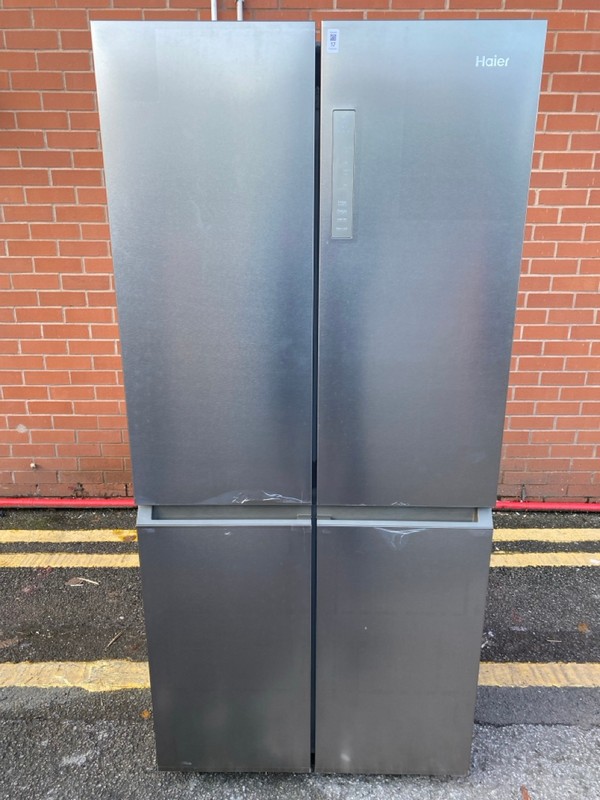 Lot 17  
            Nottingham SR8 - Delivery Or Collection 

                
HAIER FREESTANDING AMERICAN FRIDGE FREEZER MODEL: HCR3818ENMM RRP £799