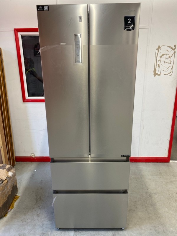 Lot 23  
            Nottingham SR8 - Delivery Or Collection 

                
HISENSE PUREFLAT FREESTANDING FRIDGE FREEZER MODEL: RF632N4AIE1 RRP £699