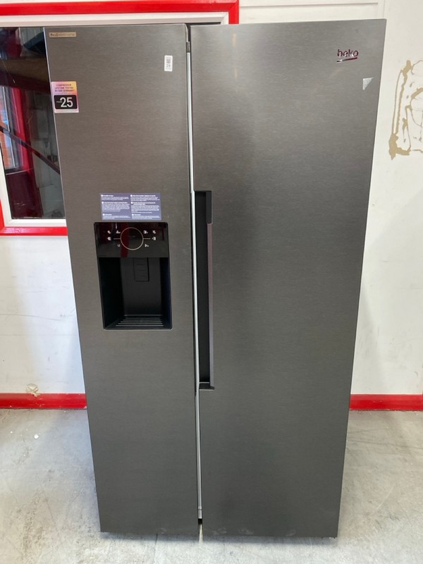 Lot 29  
            Nottingham SR8 - Delivery Or Collection 

                
BEKO PRO FREESTANDING AMERICAN FRIDGE FREEZER MODEL: ASP342VPZ RRP £849