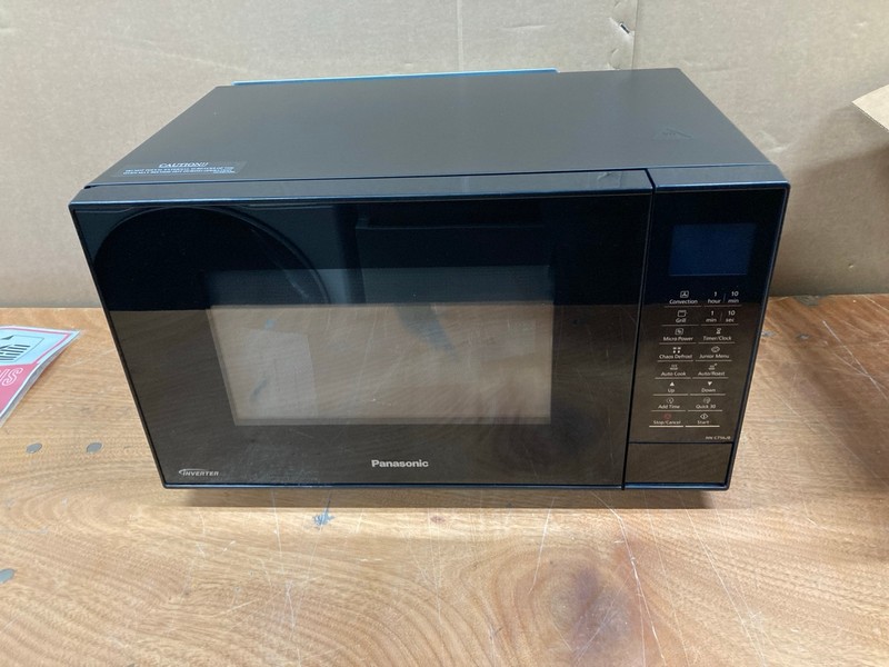 Lot 63  
            Nottingham SR8 - Delivery Or Collection 

                
PANASONIC CONVECTION/ GRILL NN-CT56JB MICROWAVE OVEN